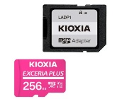 KIOXIA EXCERIA PLUS microSDXCカード 256GB (V30対応)