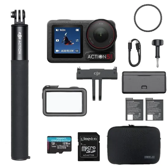 DJI Osmo Action 5 Pro アクセサリーセット レンタル | デジタル