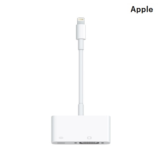 Apple iPad Lightning→VGA(RGB)変換アダプタ