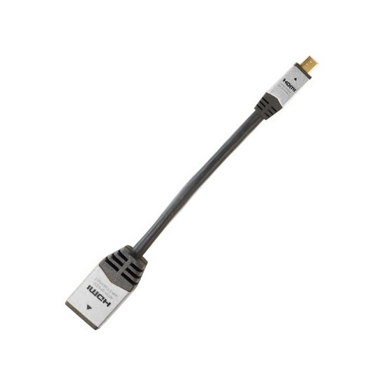 HDMIマイクロ→HDMI変換アダプタ